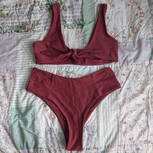 Zaful tie front bikini - Picture 4 of 4